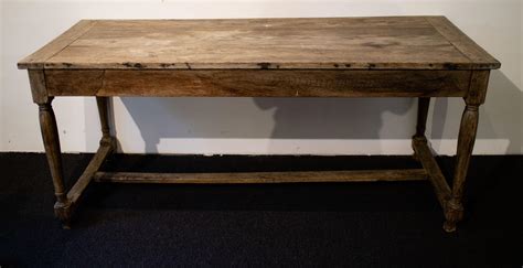 Lot - Antique wooden table 19th C.