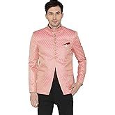 Buy Wintage Men's Banarasi Rayon Cotton Festive and Casual Bandhgala ...