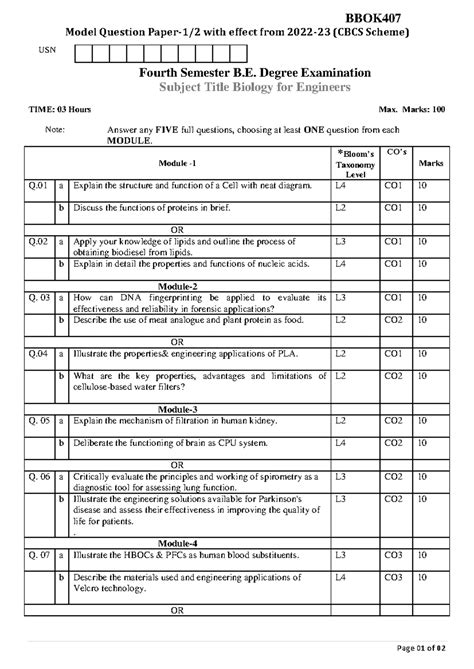 21ELE13 Basic Electrical Engineering Model Paper 1 - 2021 - Studocu