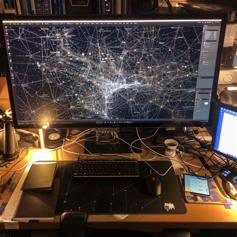 Complex Network Visualization 的图像结果