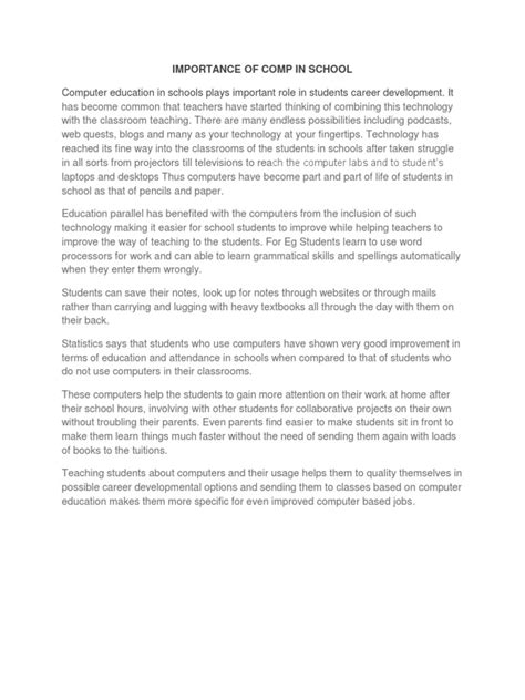 Use of Computer in Education System PDF 的图像结果