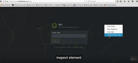 Hack the Box Invite Code 的图像结果