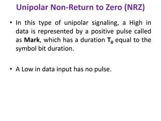 Unipolar Nrz Line Coding 的图像结果