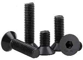 NUNHATIA-(Pcs-25) M5X30 MM Allen CSK Head Screw High Tensile ...