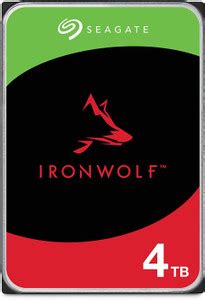 Seagate IronWolf 4 TB Network Attached Storage Red SATA Internal Hard ...