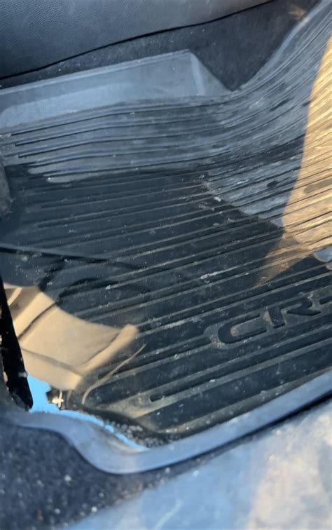 Leak above Passenger Side Floormat | Honda CR-V Owners Club Forums