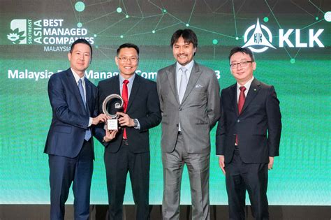 KLK recognised as one of Malaysia’s Best Managed Companies second year ...