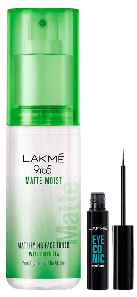 Buy LAKMÉ 9to5 Matte Moist Mattifying Face Toner Pack of 60 ml&LAKMÉ ...