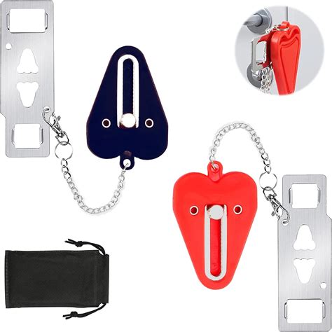PASSDONE Portable Door Locks for Added Safety and Privacy - 2 India | Ubuy