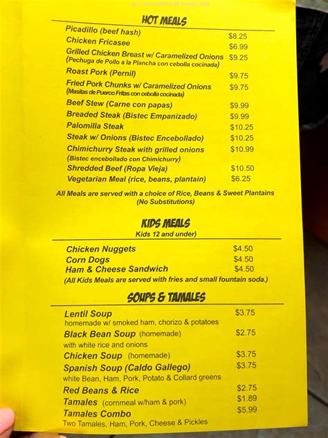 Online Menu of Cuban Sandwiches On the Run Restaurant, Casselberry ...