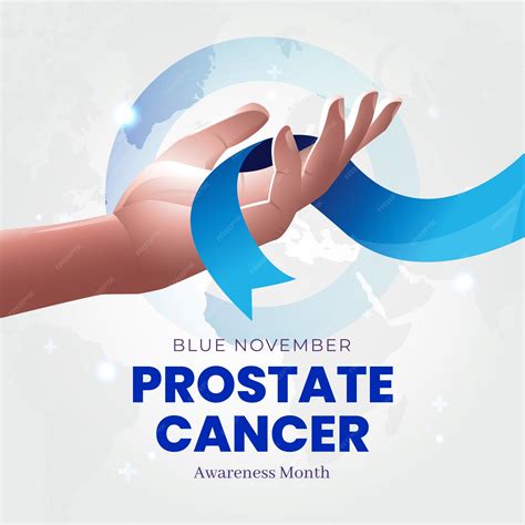 Premium Vector | Realistic illustration for prostate cancer awareness month