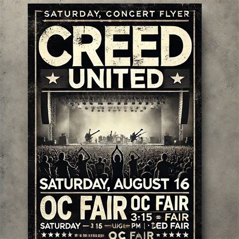 Creed United at OC Fair | Hangar Stage, OC Fair & Event Center, Costa ...