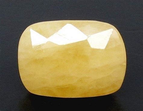 9.17/CT Natural Yellow Sapphire With Govt Lab Certificate (2331) | Gem ...