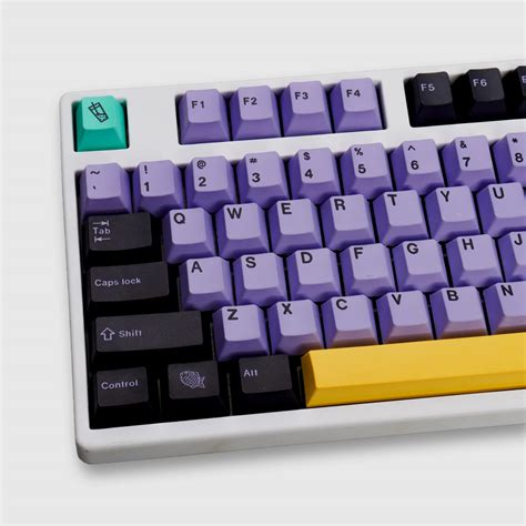 Sumgsn 129 Keys Pbt Keycaps Dye Sub Cherry Profile Taro | Desertcart INDIA