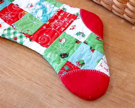 Image result for DIY Patchwork Christmas Stocking Pattern Free