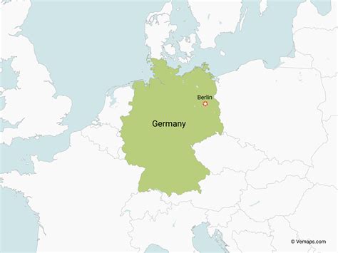 Map Of Germany With Cities Free Printable Maps