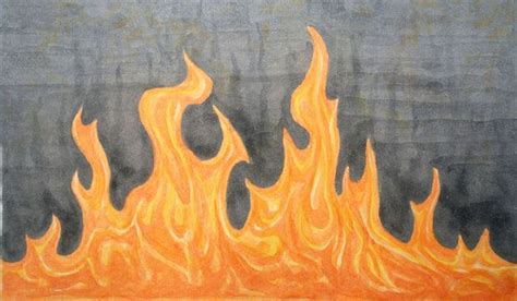 How to Draw Fire Flames Easy - 9 Fire Flames Drawing Lesson how do you ...