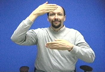 Image result for Window Sign Language