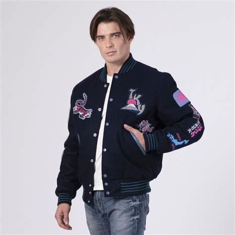 Varsity Base Men Jacket Tokyo Online Exclusive Letterman Jacket Male