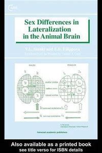 Sex Differences in Lateralization in the Animal Brain: Buy Sex ...