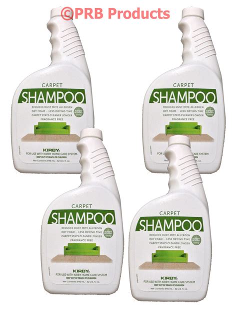 Kirby Vacuum Cleaner Unscented Carpet Rug Shampoo Genuine Allergen ...