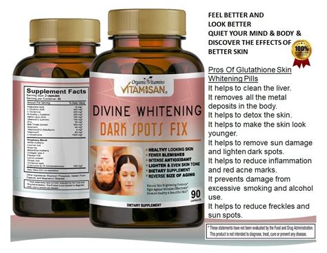 Buy NAC Glutathione Skin Whitening Bleaching Anti-Agin Acne Scar & Dark ...