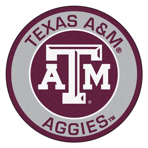 Texas A&M Roundel Mat 27" diameter | Texas a&m, Aggies, Texas
