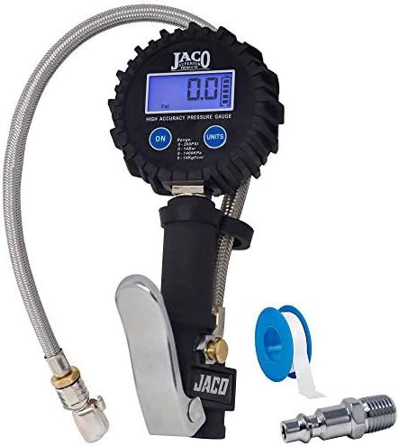 JACO FlowPro Digital Tire Inflator Gauge - 200 PSI : Amazon.in: Car ...