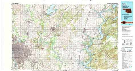 Oklahoma Elevation Map