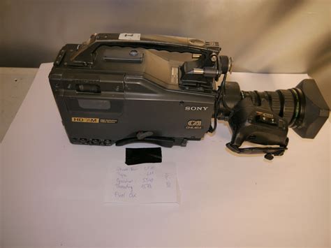 Sony HDW-F900 CineAlta HD Camcorder mit Fujinon A15 Optik | 1350 EUR ...