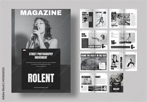 Image result for Simple Magazine Layout