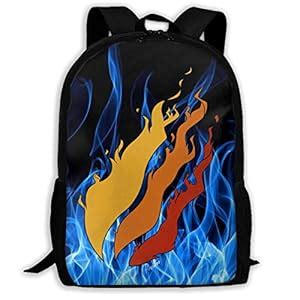 Kids Preston Fire Nation Playz Gamer Flame Backpack For Boys And Girls ...