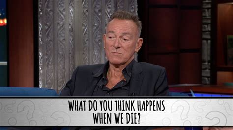 Image result for Springsteen On Colbert Last Night