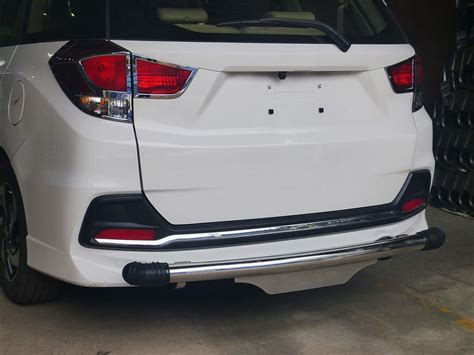 Goldsun high Gloss Stainless Steel Rear Bumper Protector | SS Dx | for ...