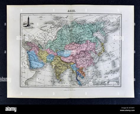 Map of china and india hi-res stock photography and images - Alamy