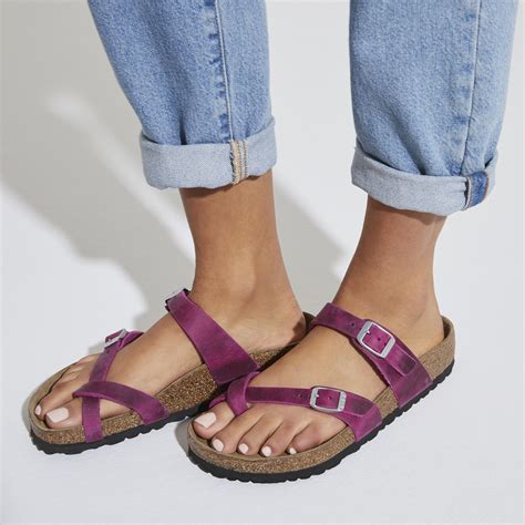 Mayari Oiled Leather Festival Fuchsia | BIRKENSTOCK