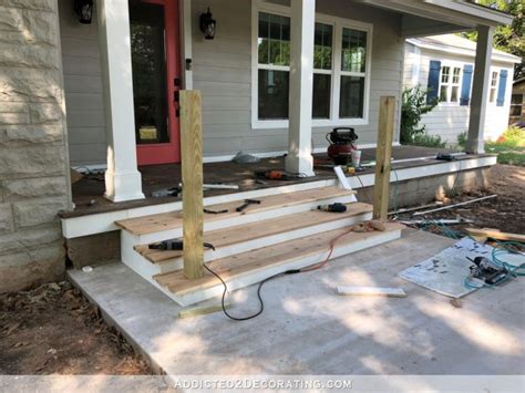 Building Front Porch Steps 的图像结果