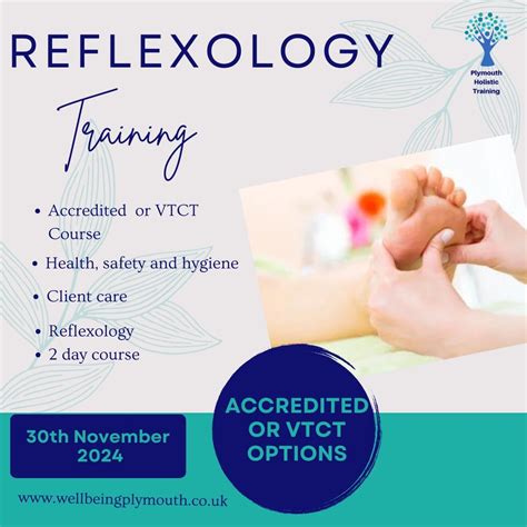 Reflexology Training , Plymouth Wellbeing Centre, 30 November 2024 ...