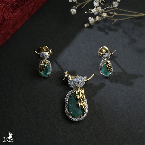 Theia Diamond Look Sparrow Pendant Only- 8698