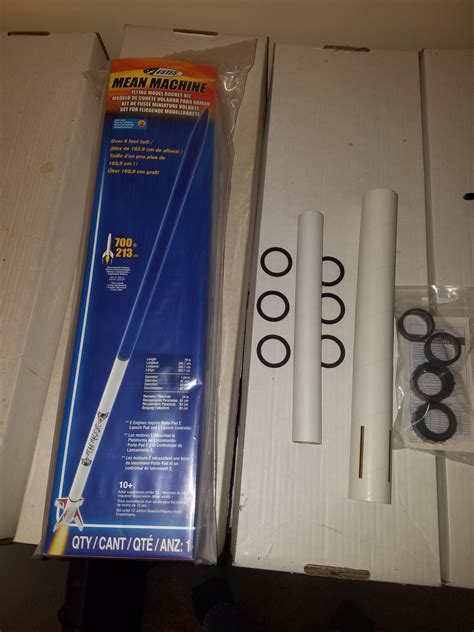 Image result for Mean Machine Model Rocket Kit Build