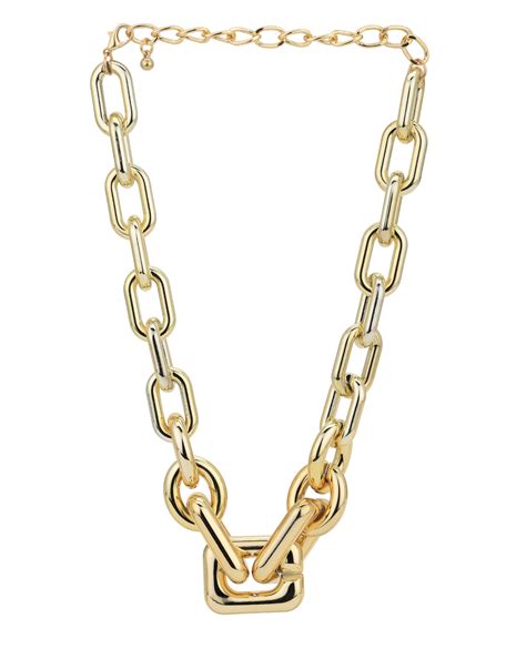 Gold Plated Link Necklace for women – Carlton London Online