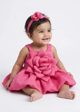 Shop Online 3D Floral Applique Dress at ₹1299