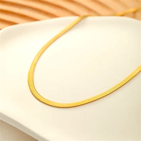 Salve ‘Ophelia’ Anti-Tarnish Snake Chain