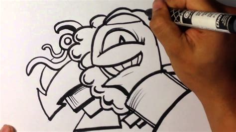 Easy Graffiti Sketches at PaintingValley.com | Explore collection of ...