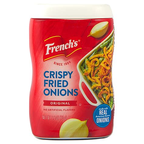 Crispy Onions French's Original Crispy Fried Onions Recalled Over
