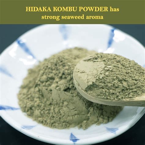 Buy Dashi Kombu Dried Seaweed Kelp HIDAKA KOMBU POWDER Hokkaido Konbu ...