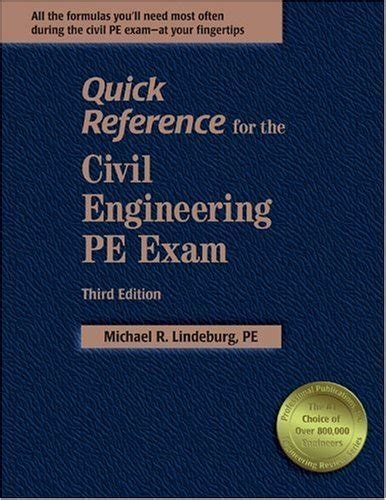Buy Quick Reference for the Civil Engineering Reference Manual Book ...