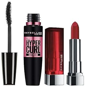 Buy Maybelline New York Hypercurl Mascara Washable, Black, 9.2ml ...