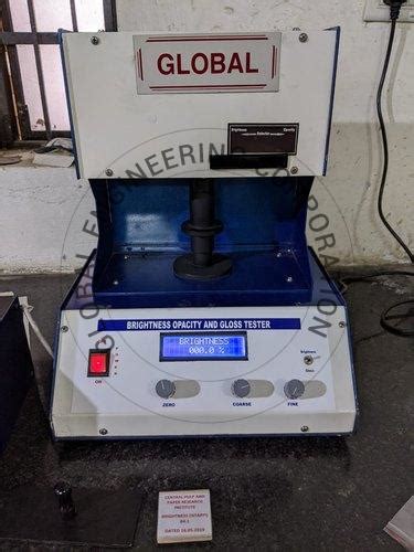 Brightness Opacity Gloss Tester Manufacturer, Supplier from Jaipur