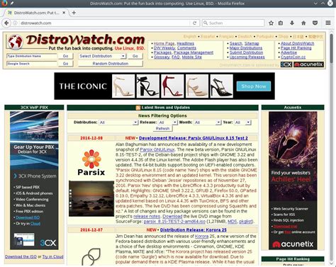 Image result for DistroWatch Linux Tutorials